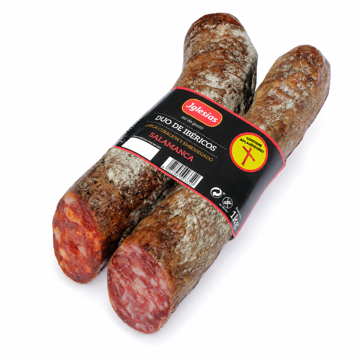 DUO CHORIZO + SALCHICHÓN IBÉRICO EXTRA 1KG