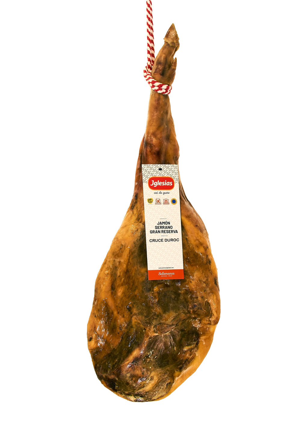 JAMÓN SERRANO GRAN RESERVA 50% CRUCE DUROC 7,5 KG APROX