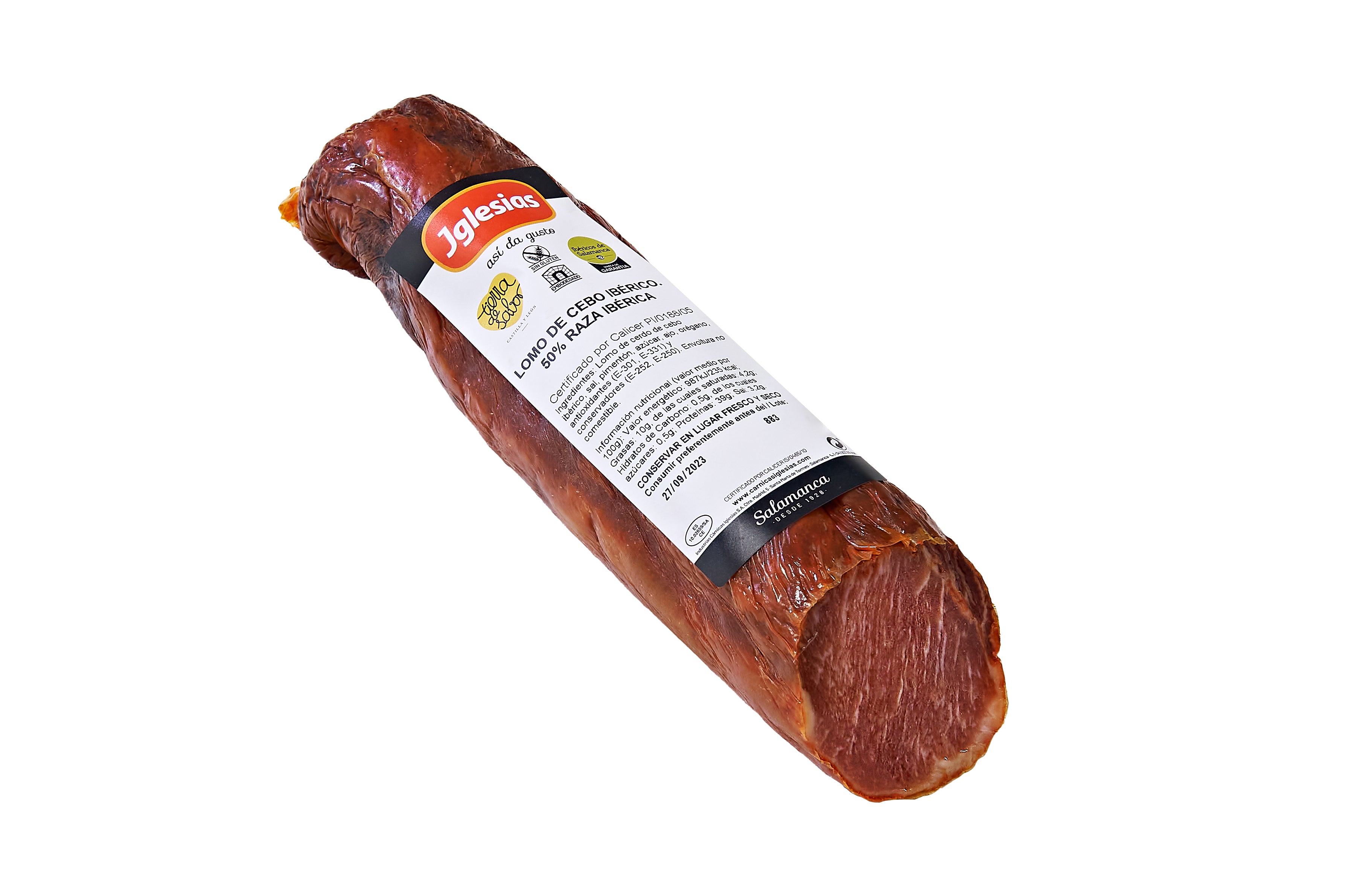 LOMO DE CEBO IBÉRICO 700 GR