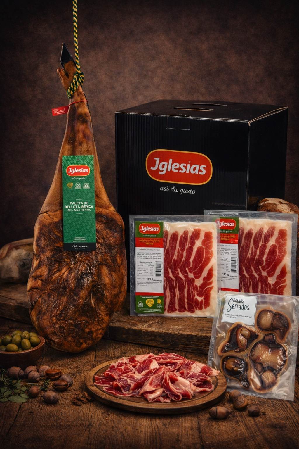 PALETA DE BELLOTA IBÉRICA LONCHEADA 5,5 KG APROX